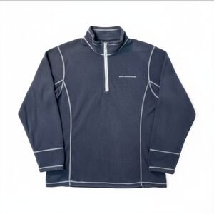 Breckenridge Grid Fleece 1/4 Zip Up Sweater. High Performance Gear